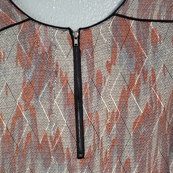 Daniel Rainn exposed zipper floral blouse - Picture 5 of 7